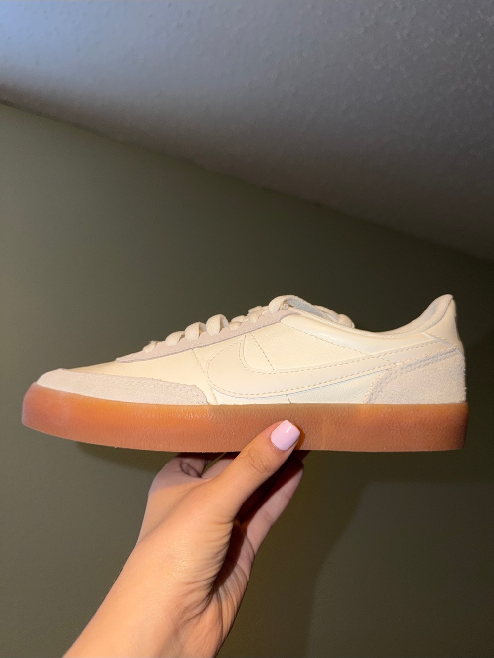 Nike Killshot 2 Sneaker in Sail with Gum Sole